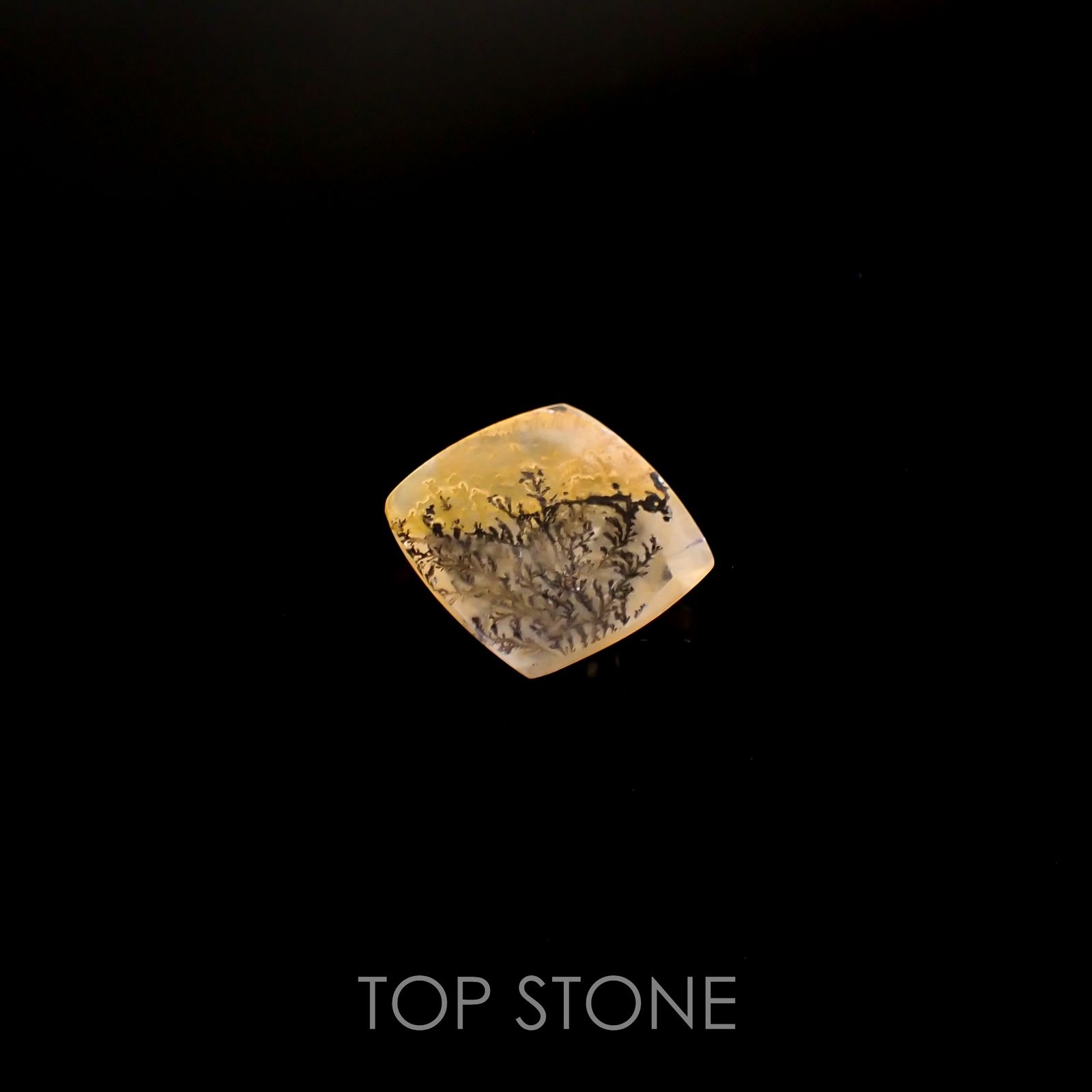 デンドリチッククォーツ ブラジル産 4.23ct[220616703]12x11.4mm前後