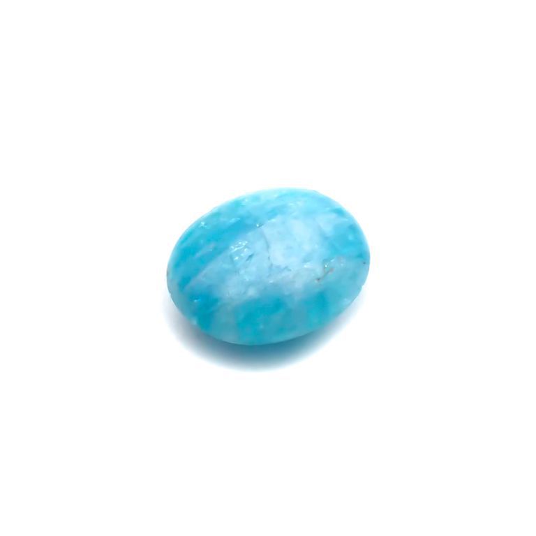 パライバトルマリン(宝石名トルマリン/別名パライバ・トルマリン) ブラジル・パライバ州バターリャ鉱山産 1.18ct 識別済[19111419]7.2×6.1mm前後