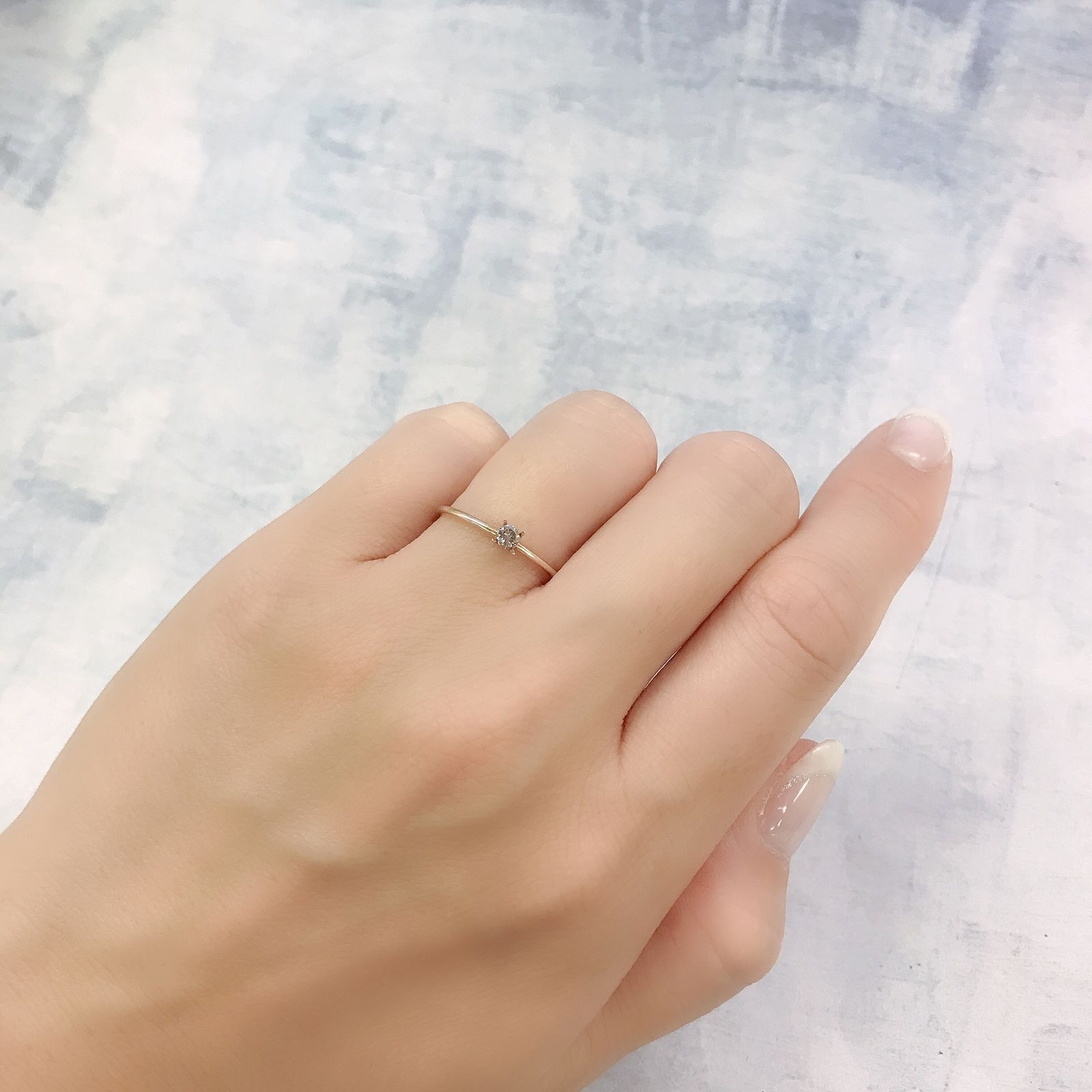 ピンクダイヤモンド (宝石名ダイアモンド)SI-1 / FANCY LIGHT BROWN PINK 0.091ct ソ付(CGL)[220716970]2.74x2.78mm前後