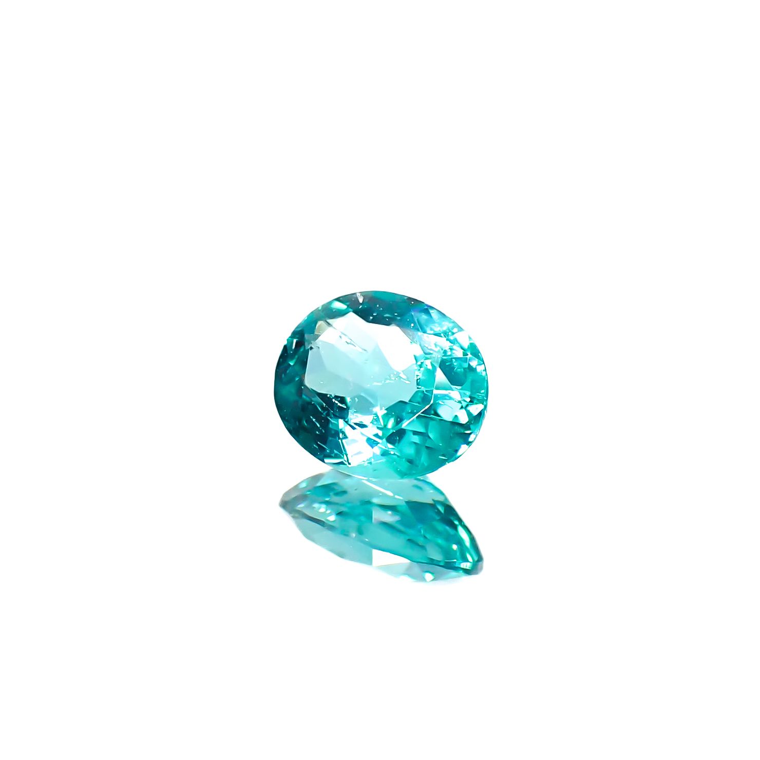 パライバトルマリン ブラジル・パライバ州バターリャ鉱山産 0.23ct[240928737]4.5x3.6mm前後