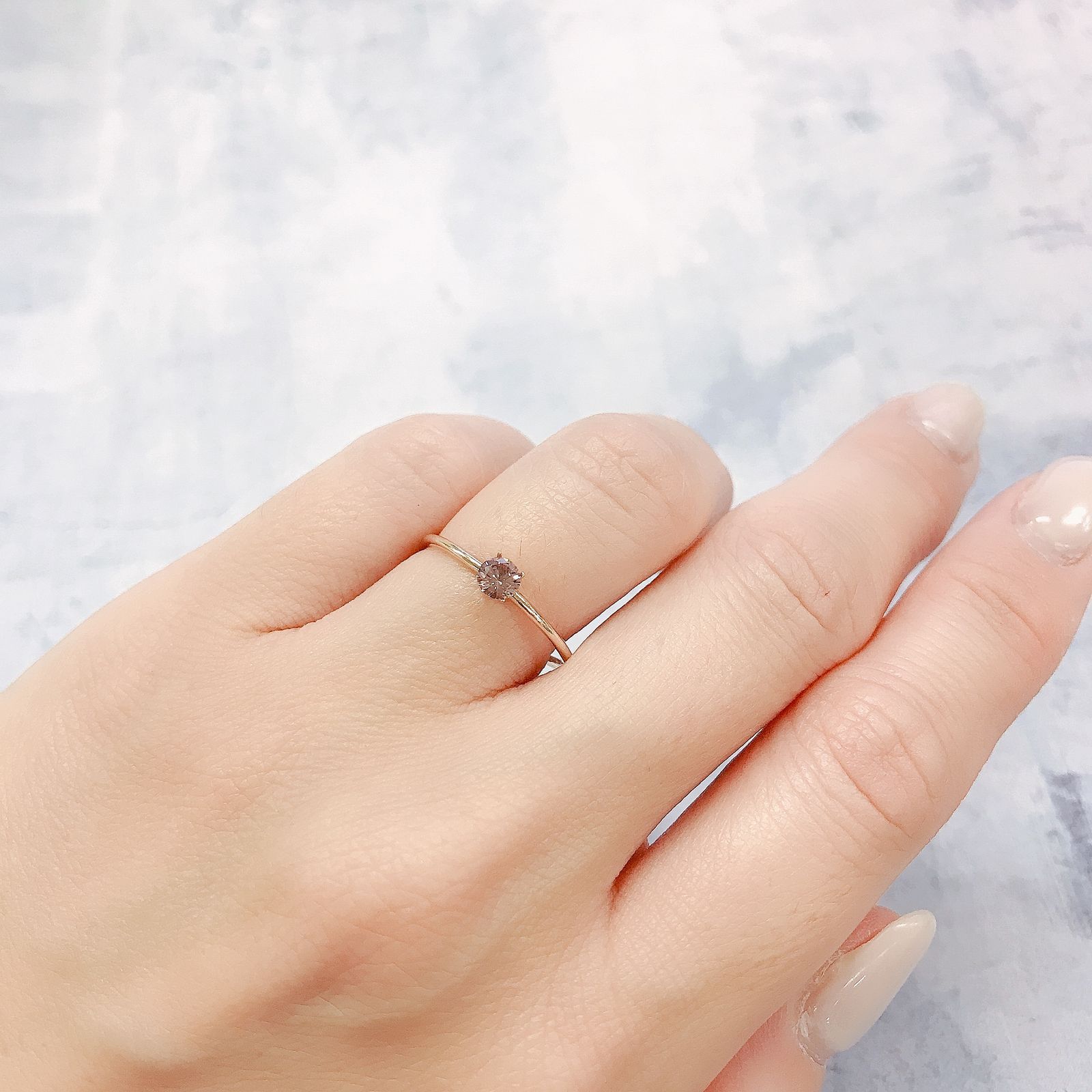カラーシフトマラヤガーネット(宝石名ガーネット)タンザニア産 0.20ct 識別済[220515837]3.5x3.5mm前後