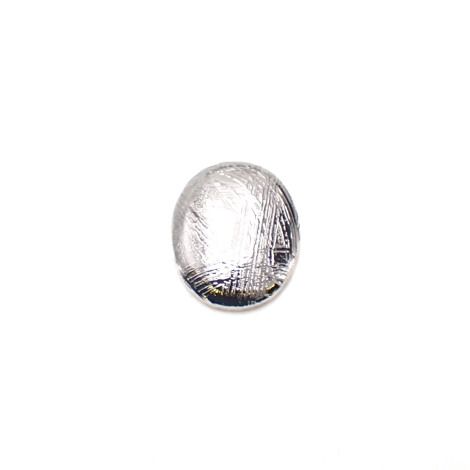 ムオニナルスタ隕石 発見地:スウェーデン 8.80ct[240125762]12.9x10.7mm前後