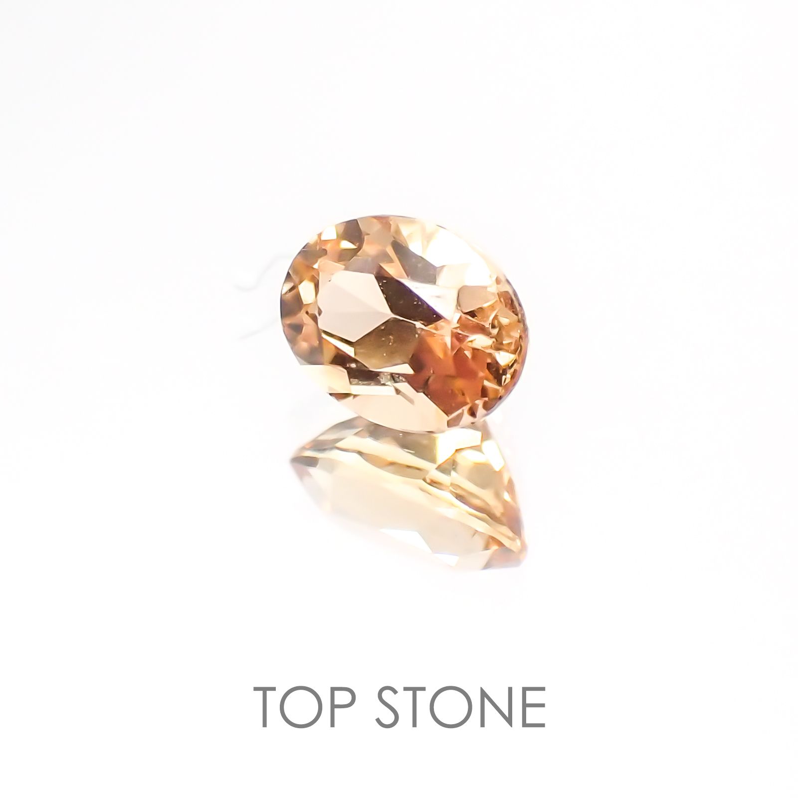 インペリアルトパーズ ブラジル産 ルース 0.36ct[20127866]4.8×3.5mm前後