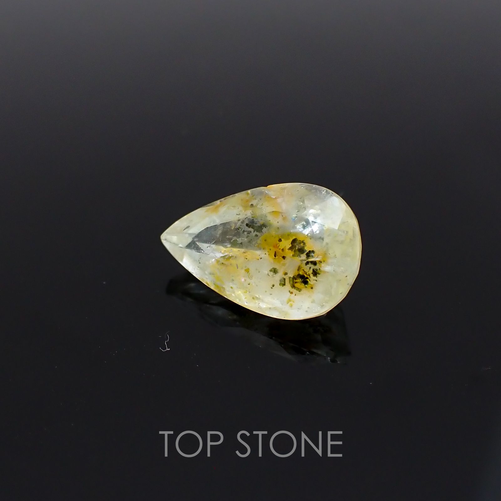 オーロラアクアマリン ブラジル産 ルース 3.42ct[210310189]13.3×8.2mm前後