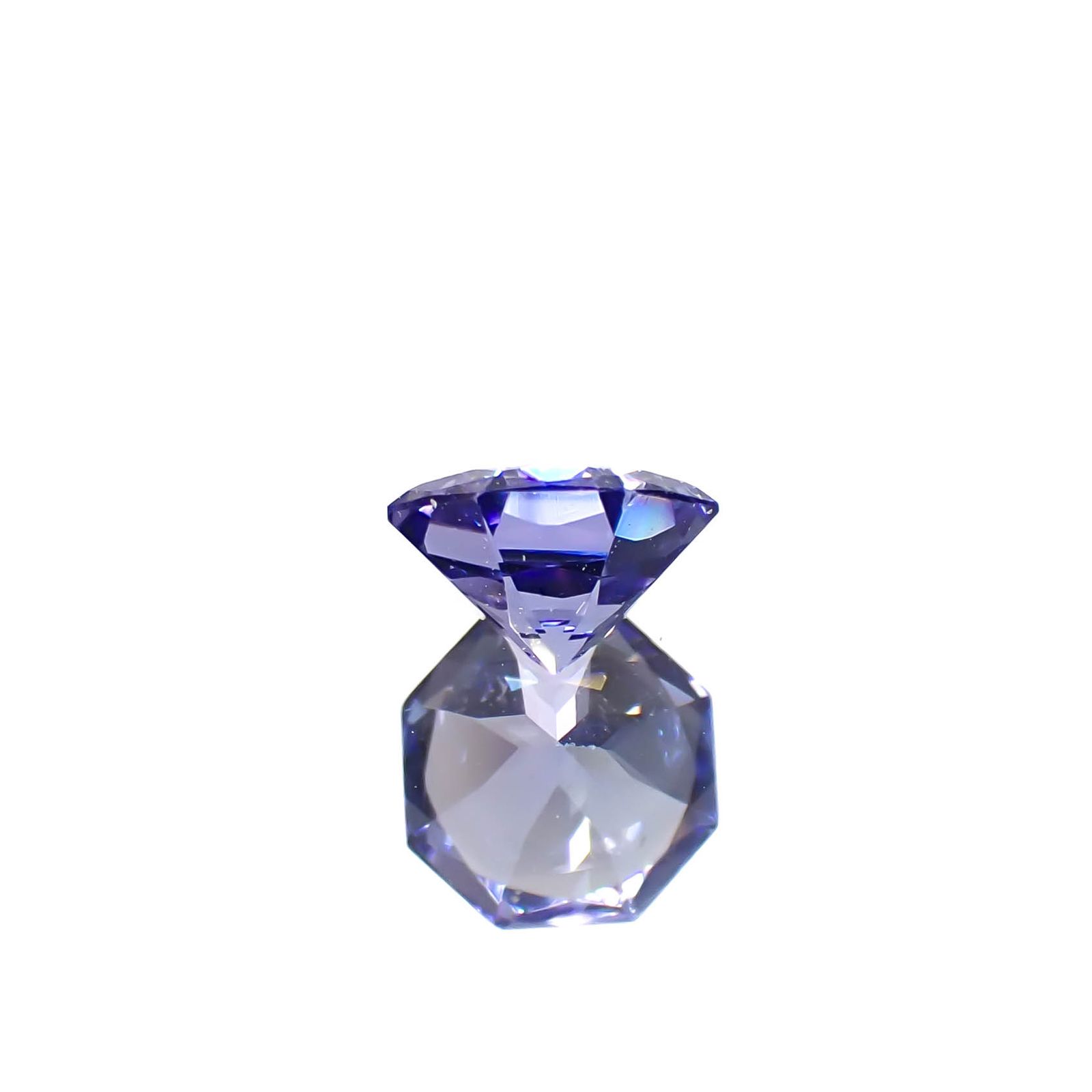 ◇オクタゴンカット◇タンザナイト(宝石名タンザナイト)タンザニア産 0.48ct 識別済[240628128]5x5mm前後
