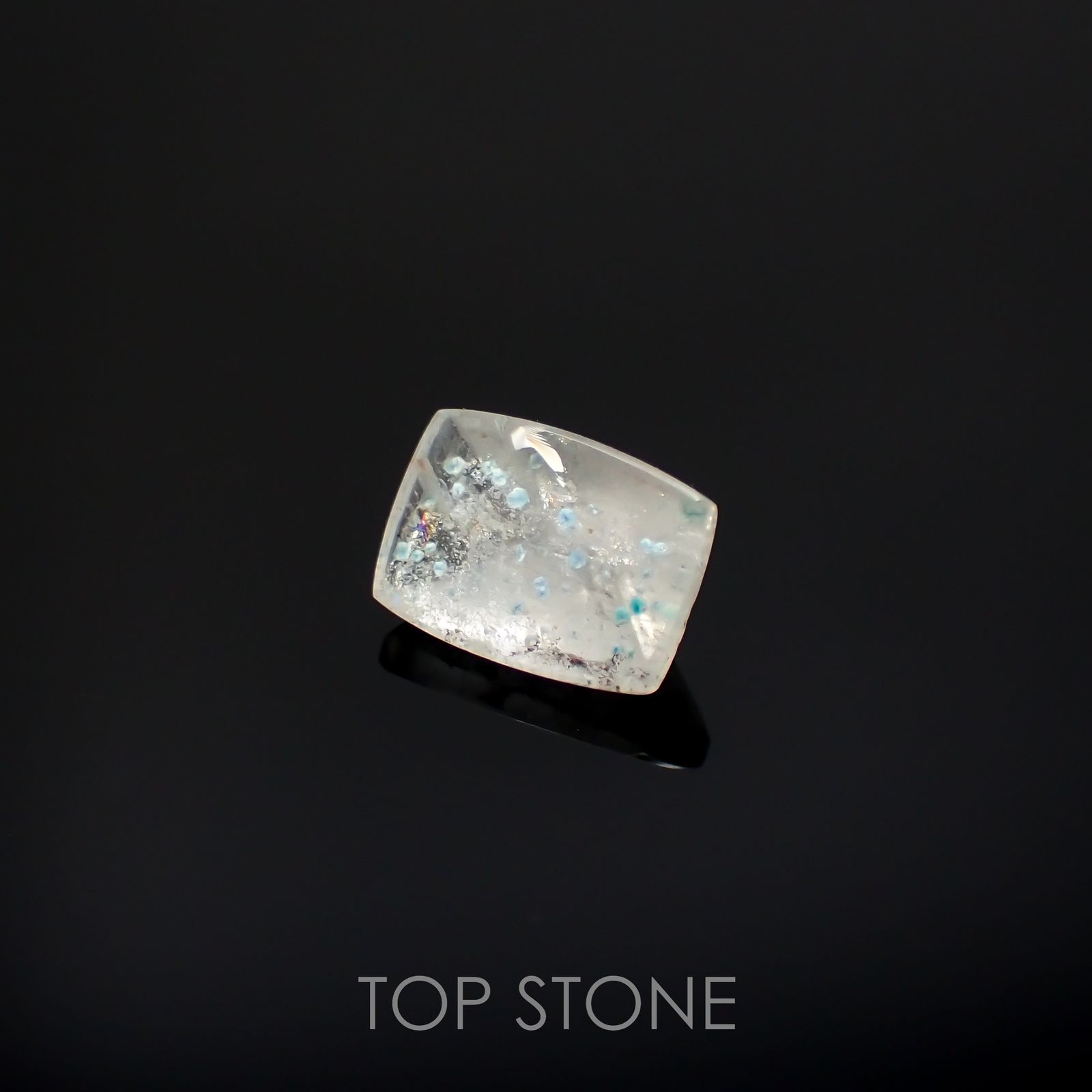 パライバクォーツ ブラジル産 2.22ct[220616617]9.5x6.9mm前後