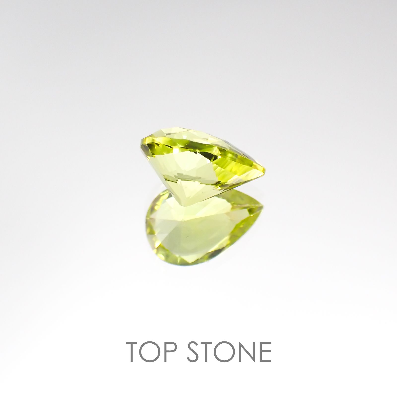 カナリートルマリン モザンビーク産 ルース 1.09ct[20117428]8.1×5.6mm前後