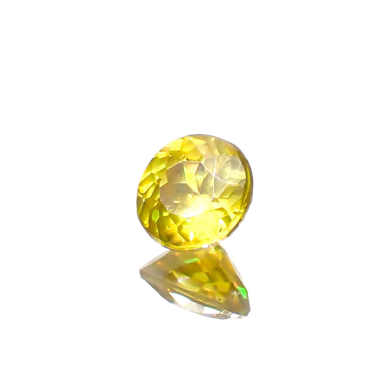 スファレライト スペイン産 0.47ct[230722755]4.5x4.4mm前後