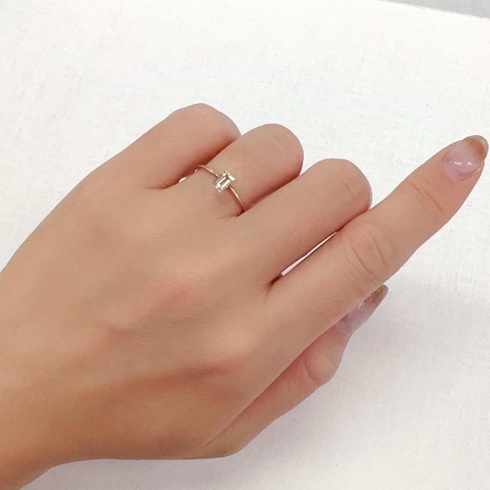 インペリアルトパーズ ブラジル産 0.34ct[230923554]5x3mm前後