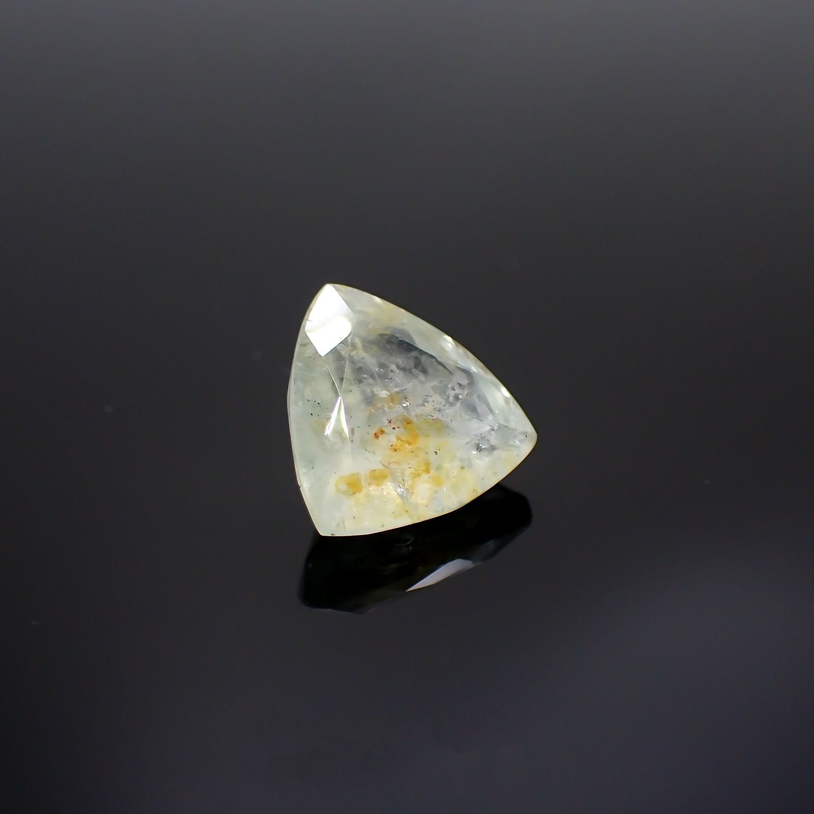 オーロラアクアマリン ブラジル産 4.15ct[220114393]11.4x11.6mm前後 | TOP STONE(トップストーン)