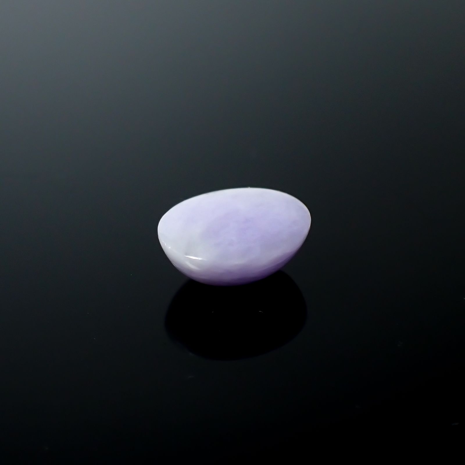 ラベンダー翡翠 ビルマ産 3.39ct[240326959]10.1x8.1mm前後