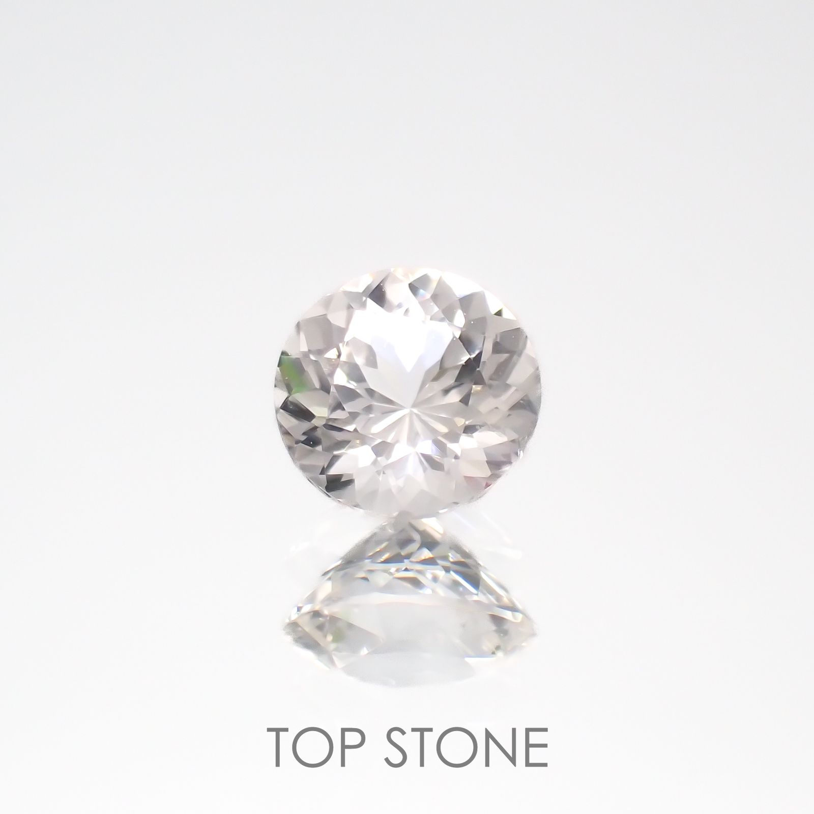ゴッシェナイト ブラジル・ミナスジェライス州産 0.42ct[220917741]4.8x4.8mm前後