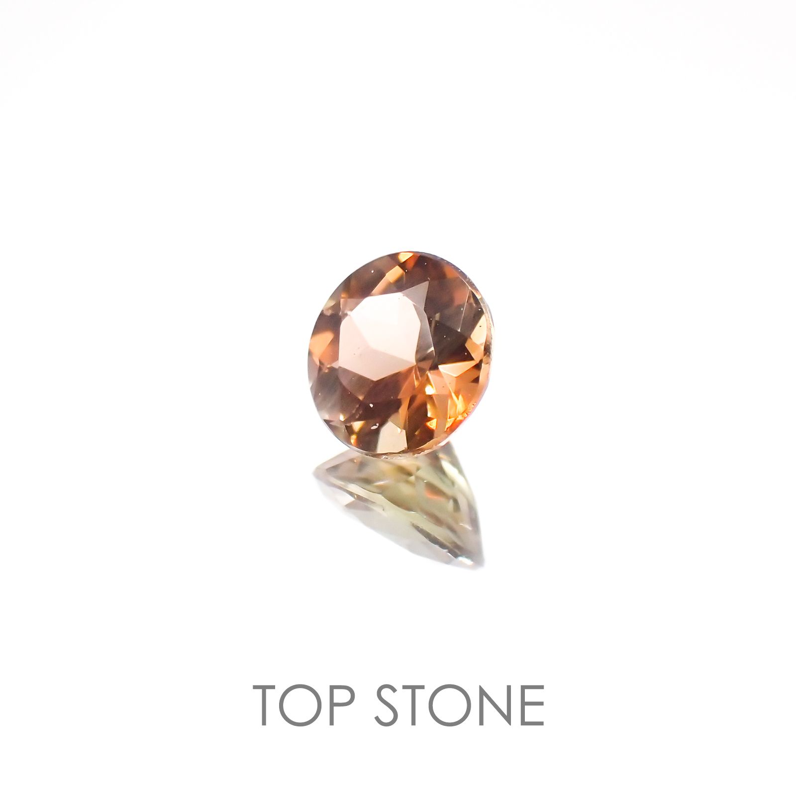 バイカラーアンダリュサイト スリランカ産 ルース 0.46ct[20117458]5×4.9mm前後