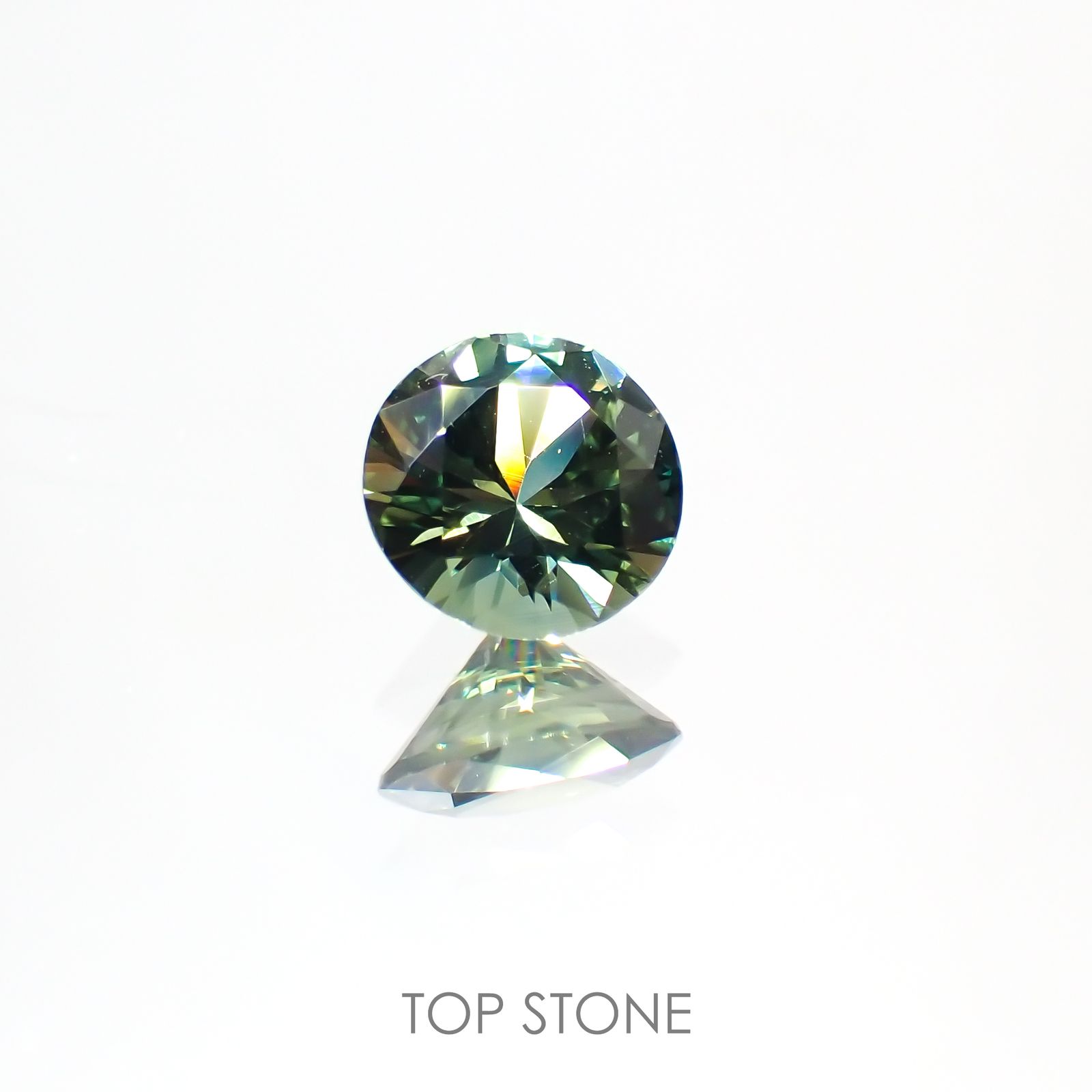 バイカラーサファイア(宝石名バイカラー・サファイア)タンザニア/マダガスカル産 0.52ct 識別済[220113892]5x5mm前後
