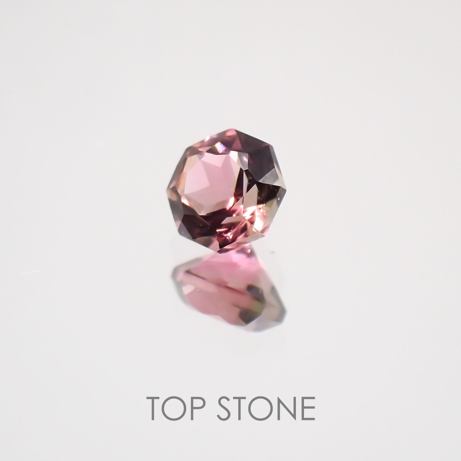 ◇オクタゴンカット◇バイカラートルマリンSA ブラジル・アフリカ産 ルース 0.15ct[21019161]3×3mm前後