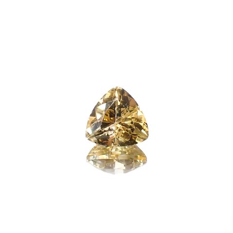 バライト(宝石名バライト)アメリカ・サウスダコタ州産 6.192ct ソ付(日独)[240327014]10.5x10.38mm前後