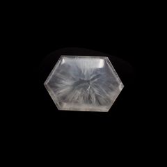 トラピッチェクォーツ 偏光板2枚付き コロンビア・ボヤカ産 44.89ct / 28.7x22.6mm前後 [230823261]