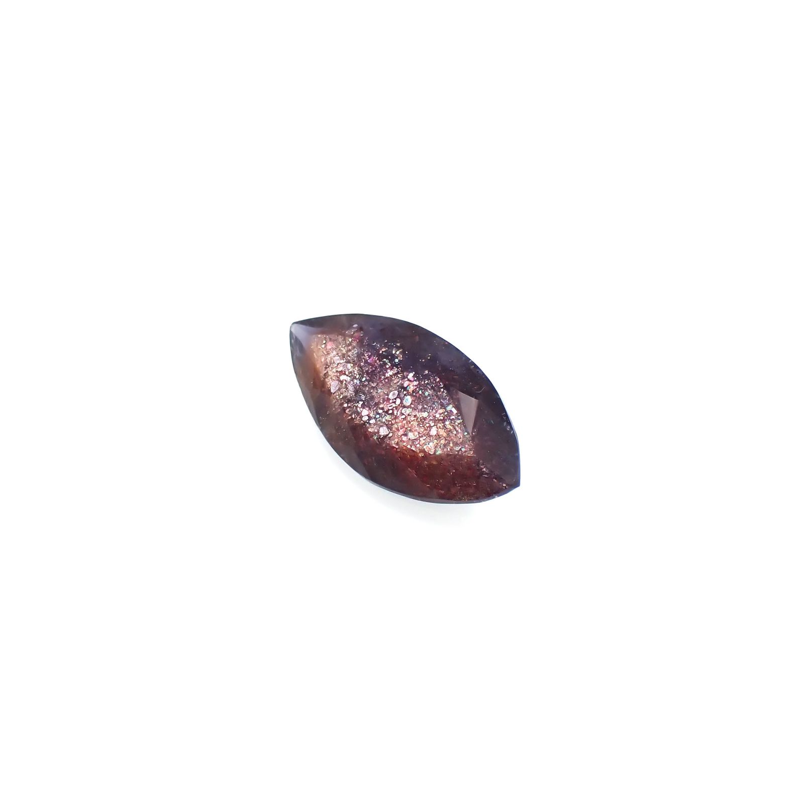 ブラッドショットアイオライト インド産 10.42ct[230622539]25.9x11.2mm前後