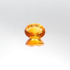 ファイヤーオパール(宝石名ファイヤー・オパール)メキシコ産 1.45ct 識別済[231023913]9.1x7.1mm前後
