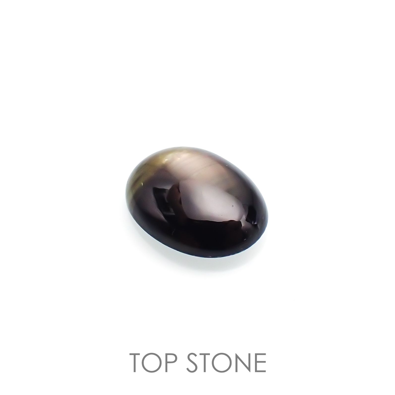 ブラックスターサファイア タイ産 ルース 3.59ct[210912921]11.3×8.5mm前後