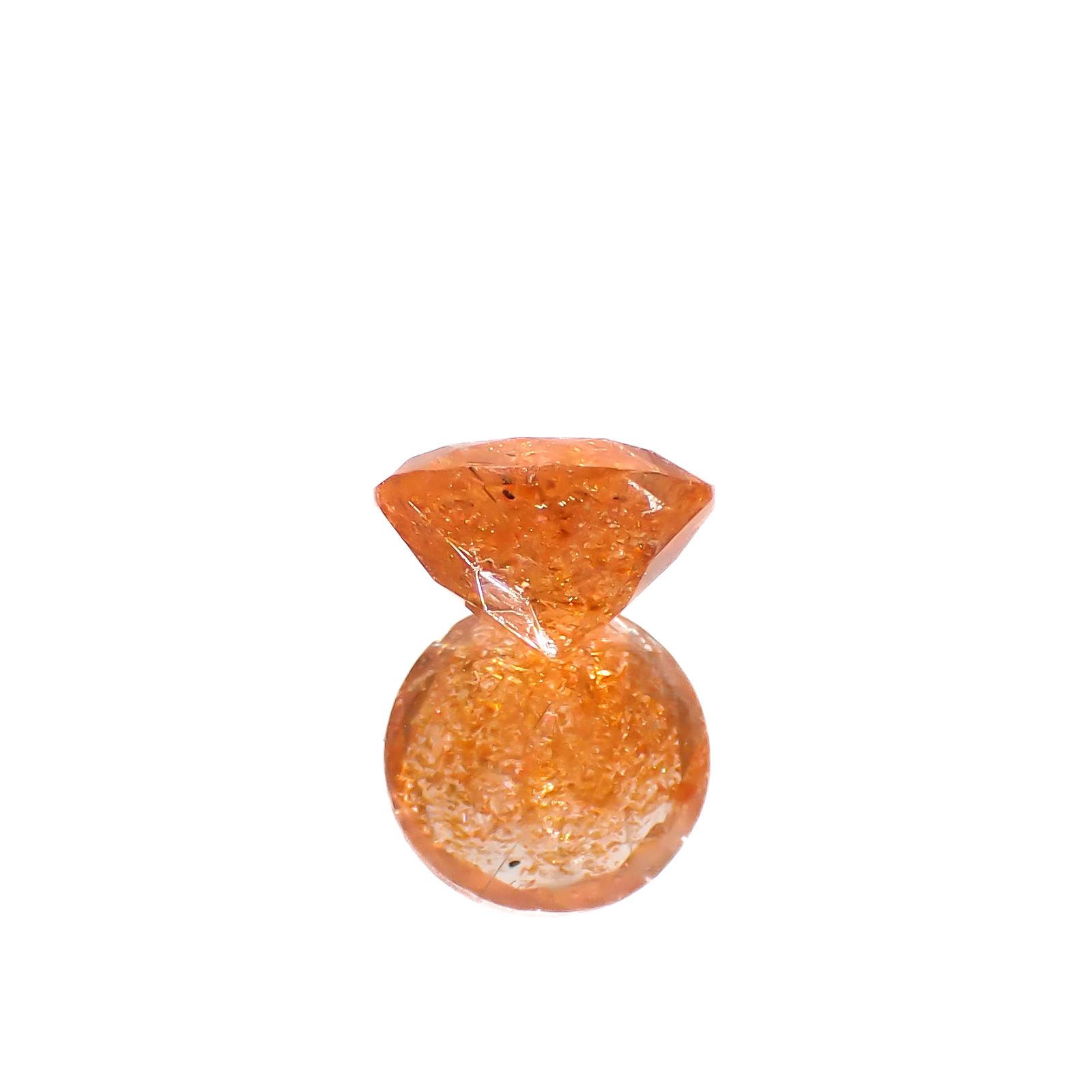 イリュージョンサンストーン タンザニア産 1.77ct[240728542]8.1x8.1mm前後