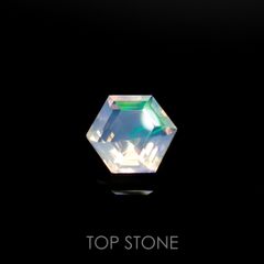 ◇ヘキサゴンカット◇エチオピアオパール(宝石名オパール)エチオピア産 0.29ct 識別済[220115482]4.8x4.7mm前後