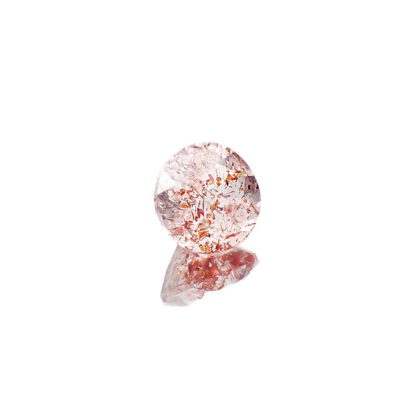 ファイヤークォーツ ナイジェリア産 1.25ct[240326707]7.2x7.2mm前後