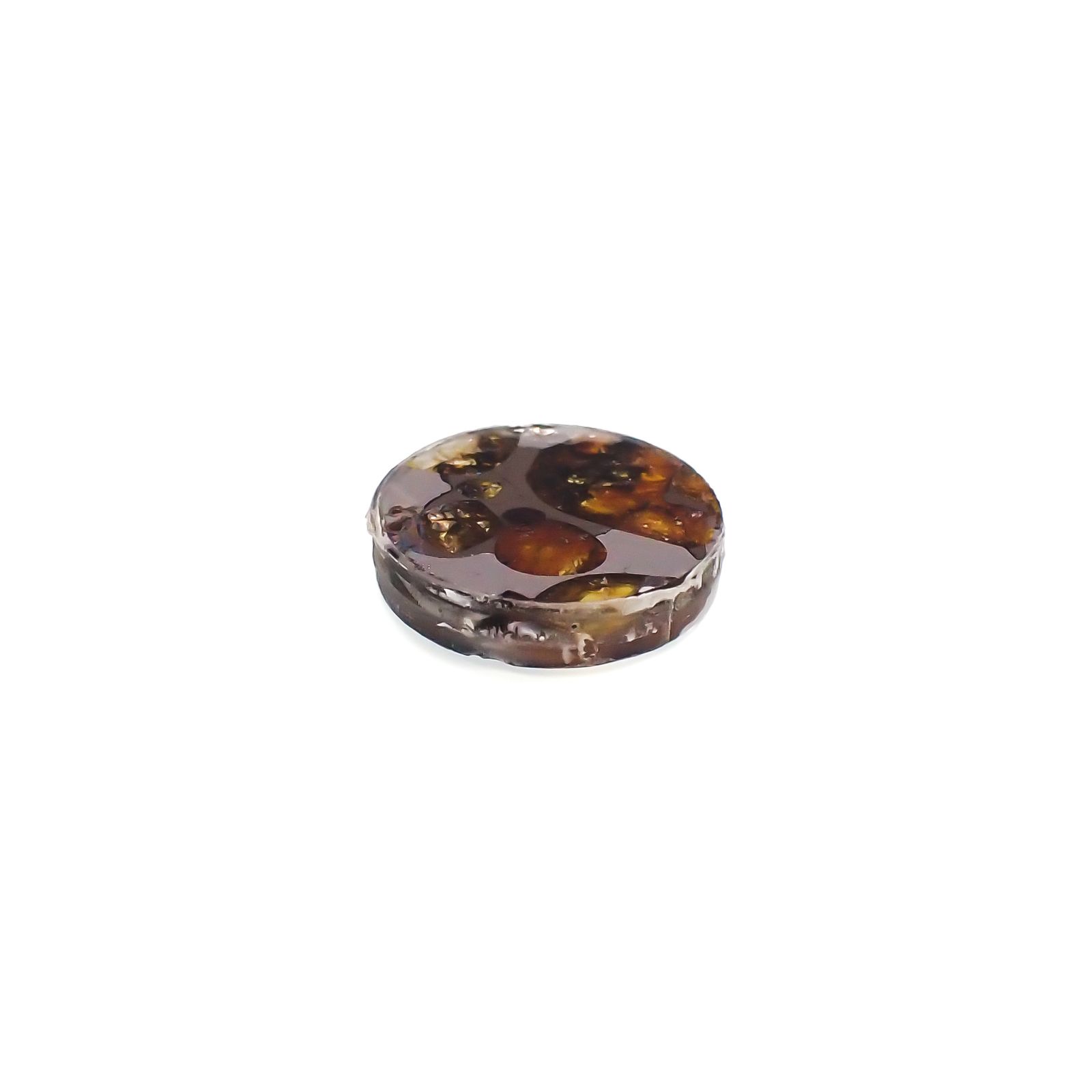 パラサイト隕石Sericho トリプレット 発見地：ケニア 4.13ct[231023672]12.2x12.1mm前後