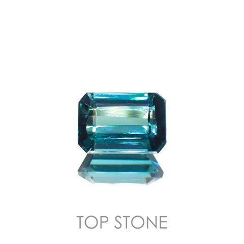 ブルートルマリン(宝石名トルマリン)アフガニスタン産 0.74ct 識別済[221219473]6.3x4.4mm前後
