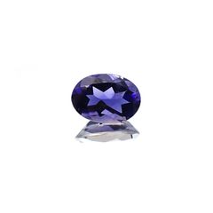 <ランダムセレクト1個販売> アイオライト オーバルカット タンザニア産 0.60ct前後[20074185]7×5mm前後