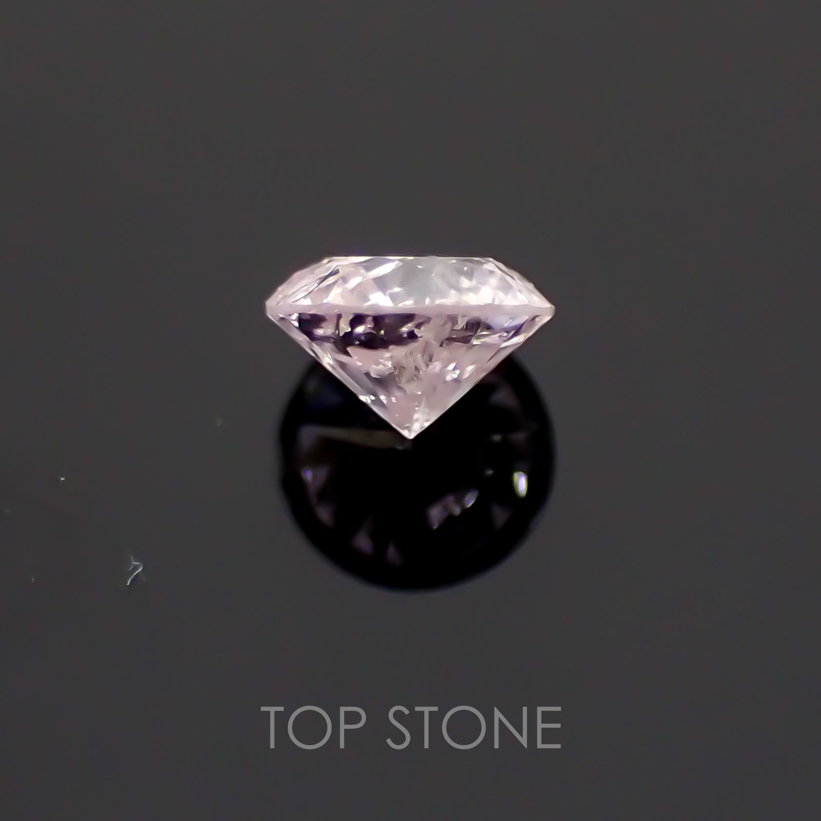 ピンクダイヤモンド(宝石名ダイヤモンド) I-2/LIGHT PINK 0.101ct ソ付(CGL)[21019340]2.9×2.9mm前後