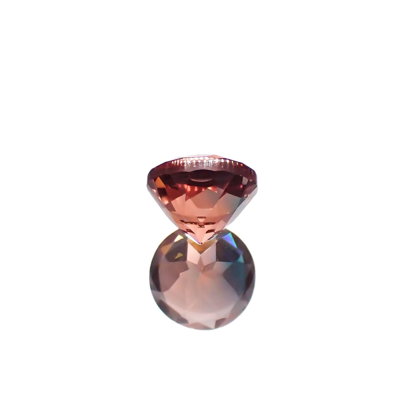バイカラーアンデシン モンゴル産 0.54ct[230421487]5x5mm前後