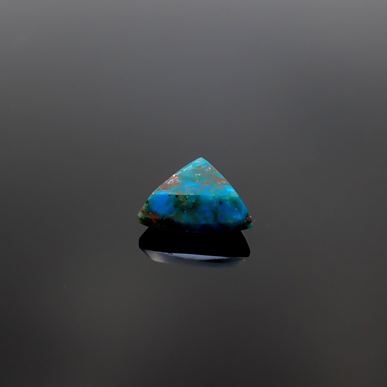 ブルーオパール ペルー産 4.97ct [250730720]12.6x13.7mm前後