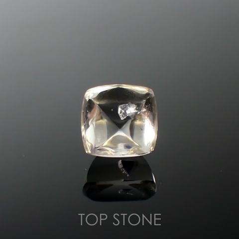 フローライトインクォーツ マダガスカル産 9.08ct[220114338]12.3x12.2mm前後