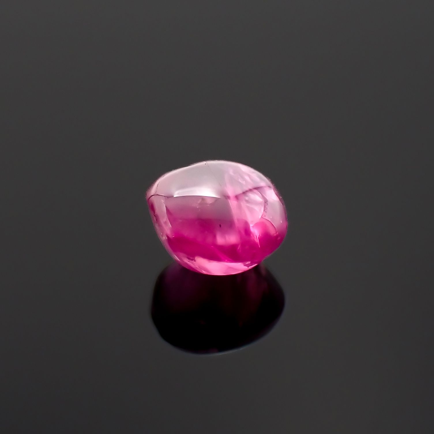 ルビー 非加熱 ビルマ産 0.45ct[230622361]3.9x3.9mm前後