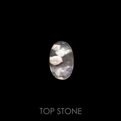 フローライトインクォーツ マダガスカル産 12.90ct[220415659]17.4x10.9mm前後