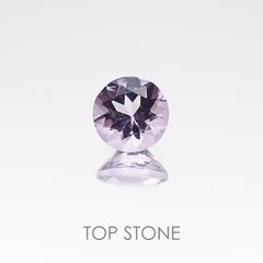 マリアライト(宝石名パープル・スキャポライト) スリランカ産 0.23ct 識別済[20117686]4×4mm前後