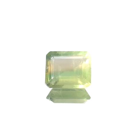 バイカラーフローライト フルオレッセンス ブラジル産 3.57ct[230722974]9.8x8mm前後