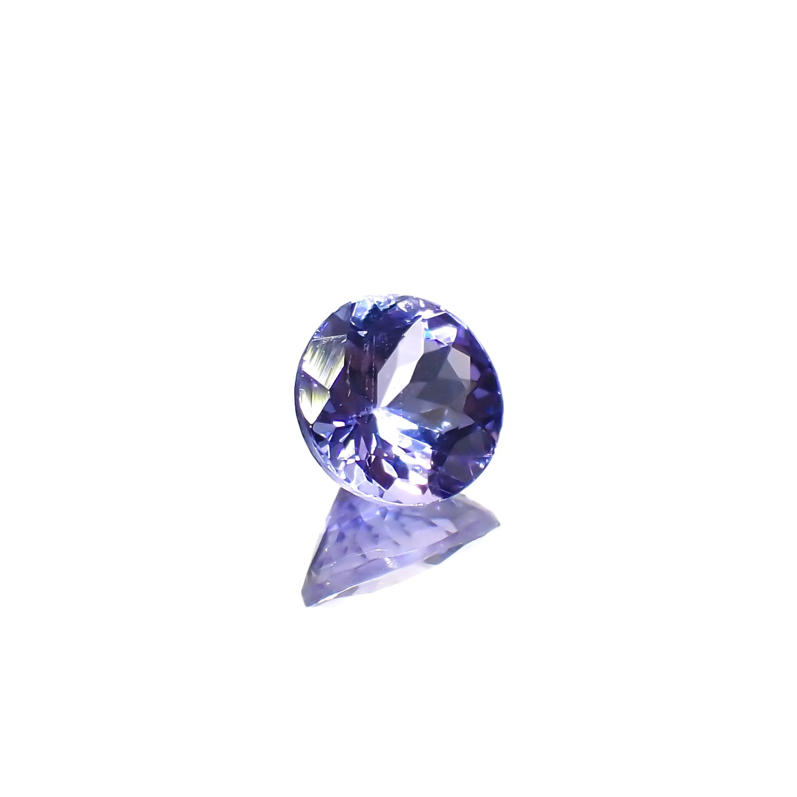 タンザナイト(宝石名タンザナイト)タンザニア産 0.67ct 識別済[240627882]5.6x5.6mm前後