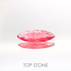 ロードナイト(宝石名ロードナイト)ブラジル産 1.60ct 識別済[220113937]14.4x5.5mm前後