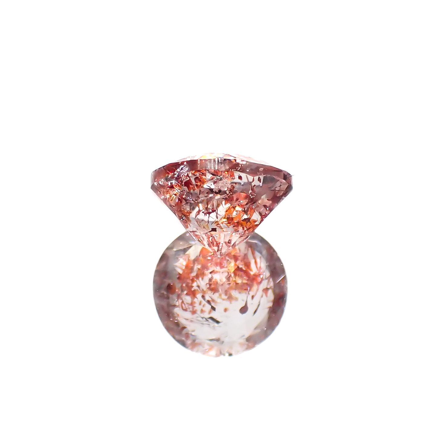 ファイヤークォーツ ナイジェリア産 1.06ct[230421750]6.8x6.7mm前後