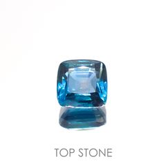 オーシャンブルーカイヤナイト(宝石名カイヤナイト)ネパール産 2.12ct 識別済[220115387]6.8x6.8mm前後