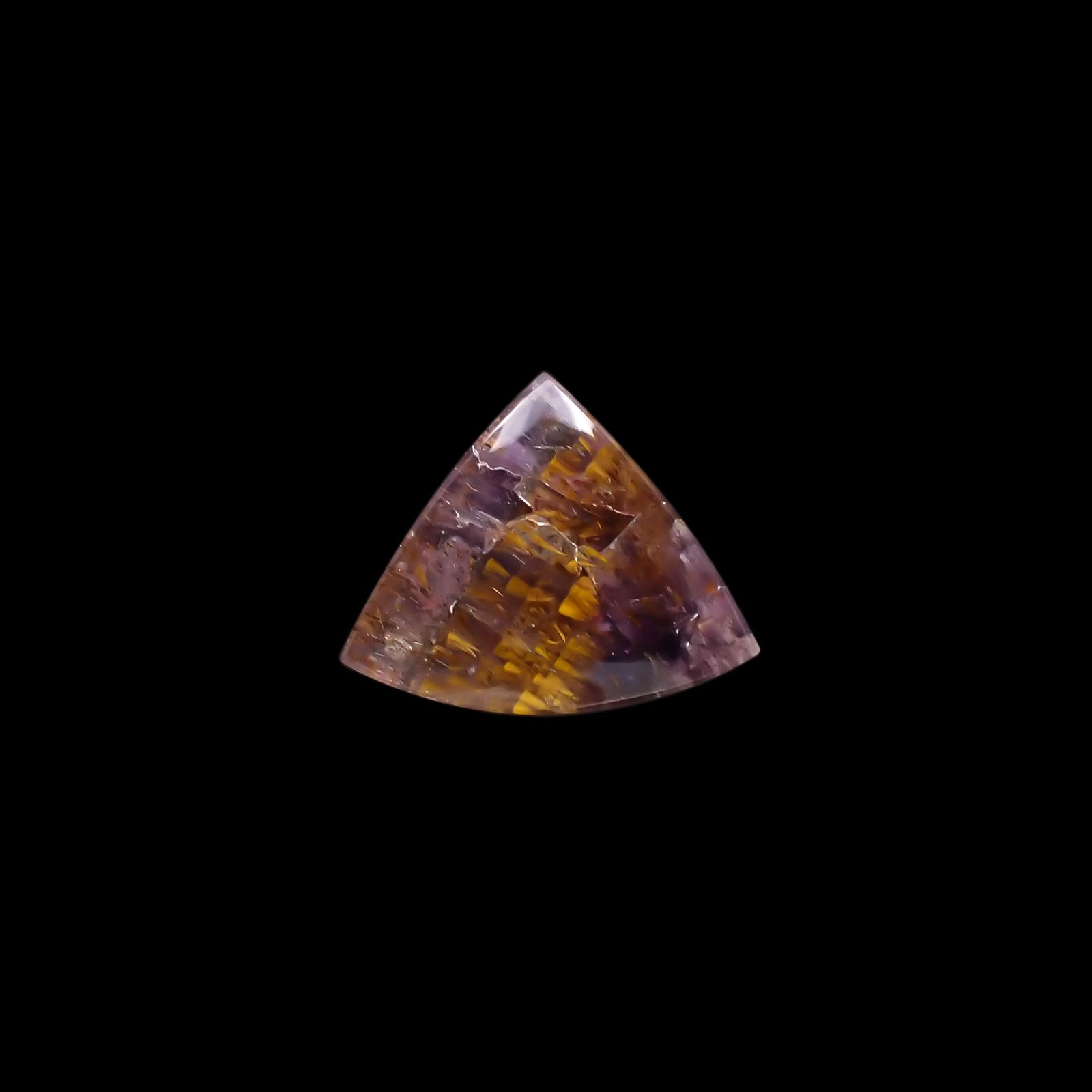 ゲーサイトインアメジスト ブラジル産 9.79ct[230421515]19.9x18.8mm前後