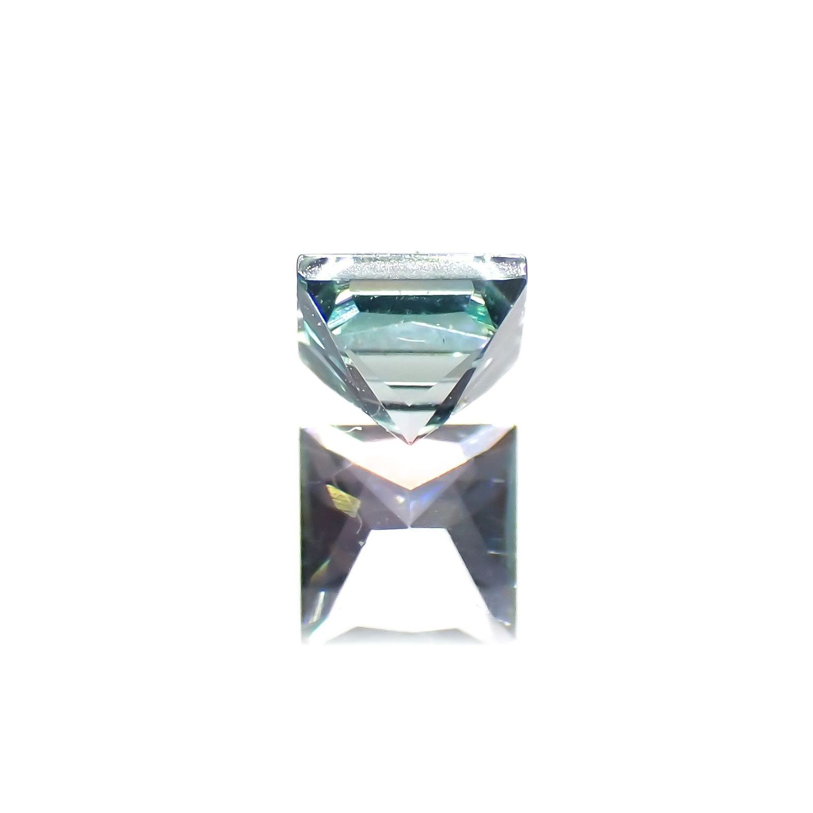 ◇プリンセスカット◇ブルーコーネルピン(宝石名コーネルピン)タンザニア産 識別済 0.19ct / 3.1x3.1mm前後 [251019224]