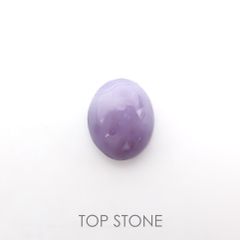 パープルカルセドニー インドネシア産 11.39ct[220917733]17.1x14mm前後