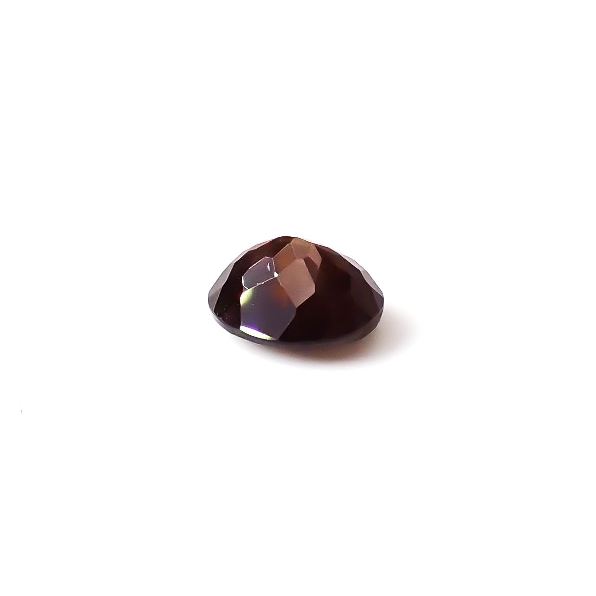 レインボーガーネット 日本・奈良県産 1.62ct / 7.4x6.3mm前後 [260432088]