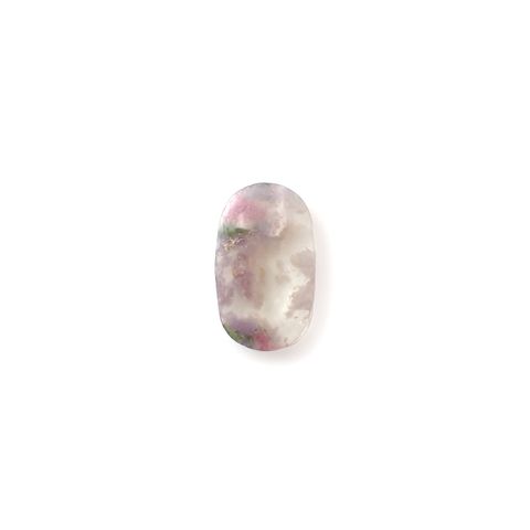 ウォーターメロントルマリンインクォーツ ブラジル産 13.66ct[240427189]24.5x14.5mm前後
