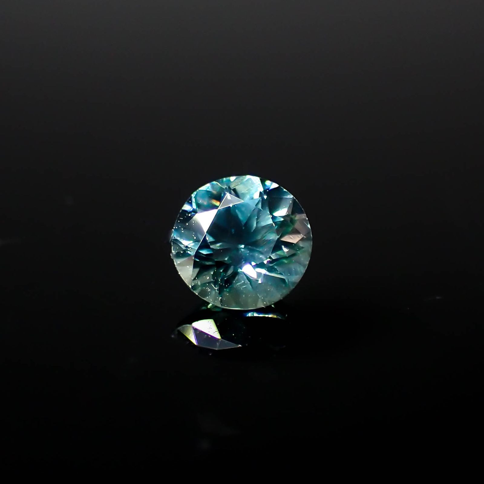 モンタナサファイア アメリカ・モンタナ州産 0.47ct[240326401]4.5x4.5mm前後