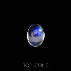 ブルームーンストーン(宝石名ペリステライト)インド産 1.12ct 識別済[220616347]7.9x6.1mm前後