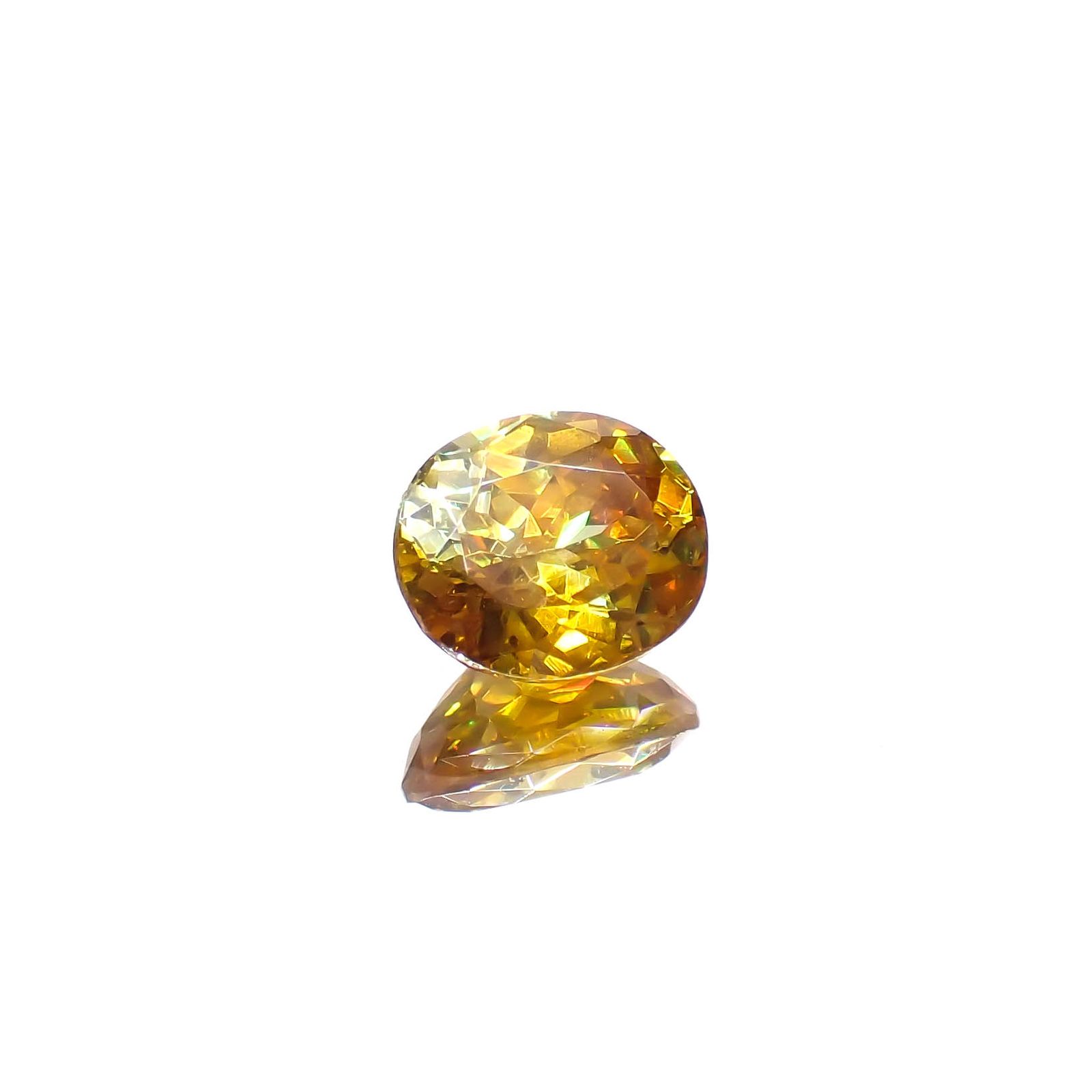 スファレライト スペイン産 1.66ct[230421672]7.4x6.2mm前後